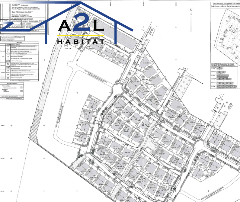 PLAN CAGNY Lotissement les hameaux du bois